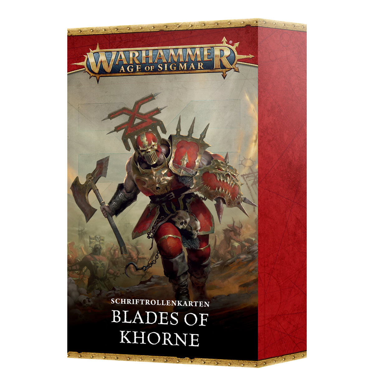 Warhammer Age of Sigmar Warscroll Cards Blades of Khorne (DE)