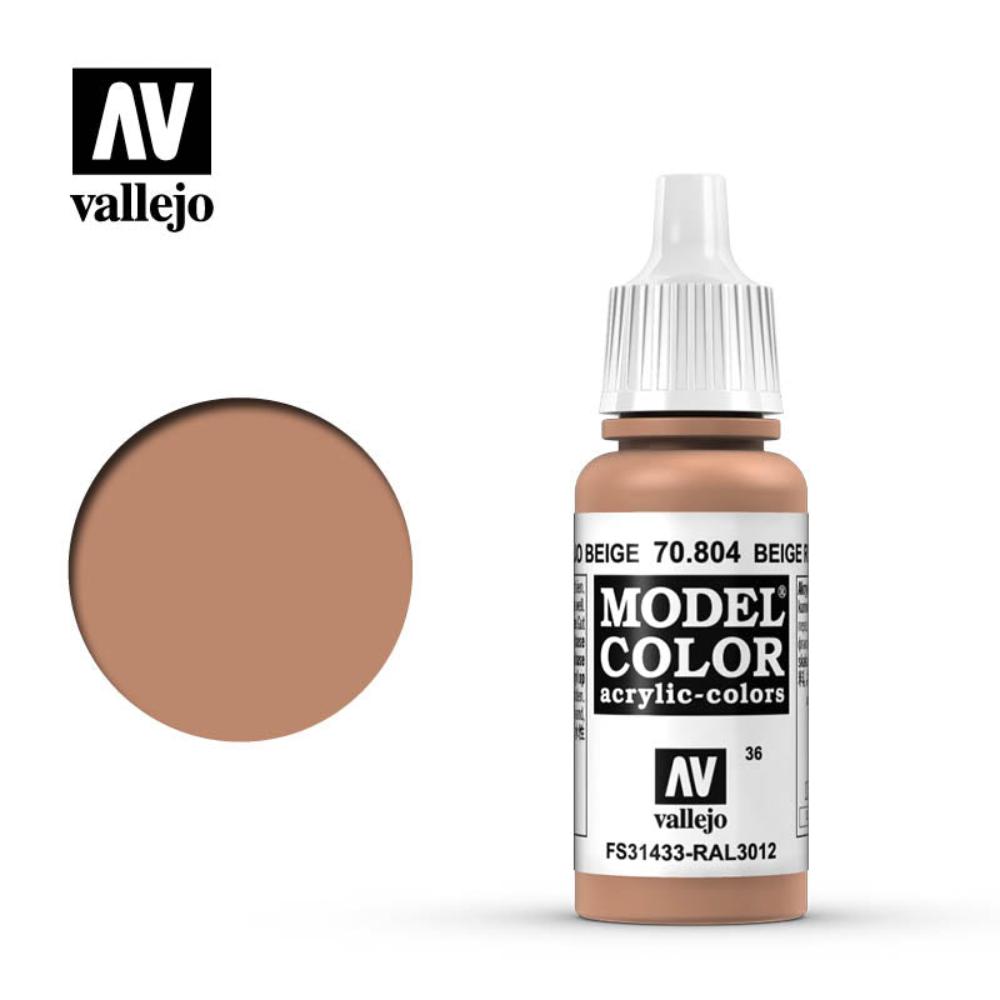 Model Color - 036 - Beige-Rot/Beige Red, 17 ml (70.804)