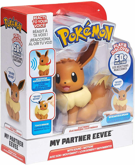 Pokémon Interaktive Figur My Partner Evoli - deutsche & Französische Version