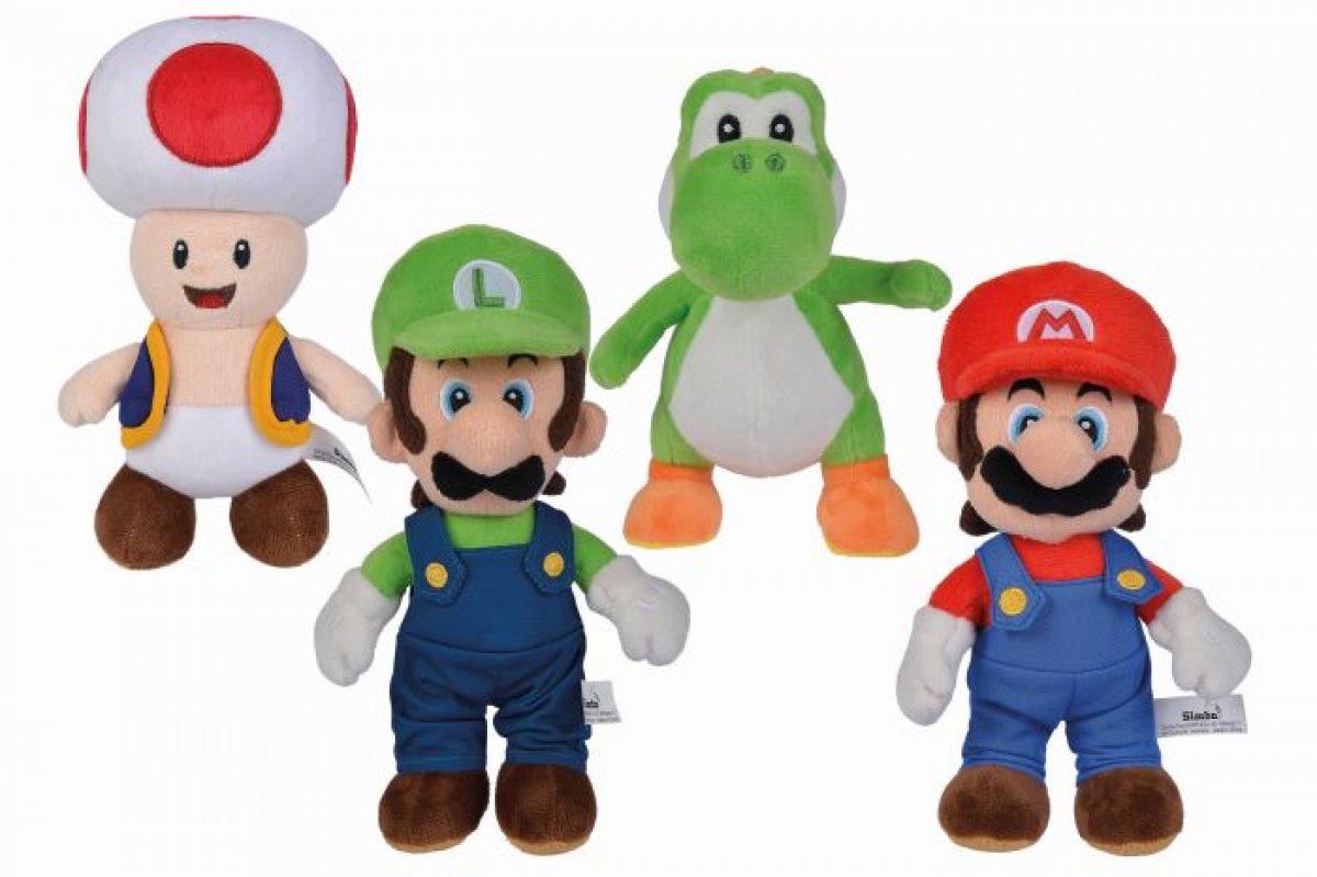 Super Mario Plüsch Mario 20cm