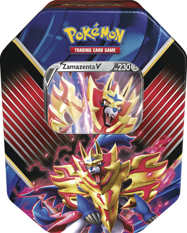 Pokémon Tin 86 Zamazenta-V Tin Box deutsch