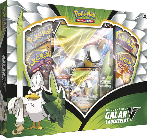 Pokémon Galar-Lauchzelot-V Box - deutsch