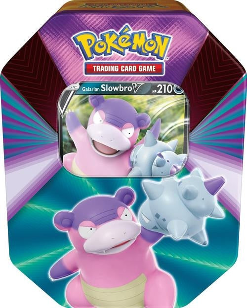 Pokémon - Spring Tin Box - Galarian Slowbro-V - englisch