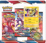 Pokémon SWSH05 - Battlestyles / Kampfstile - 3-Pack Blister - Jolteon / Blitza - englisch