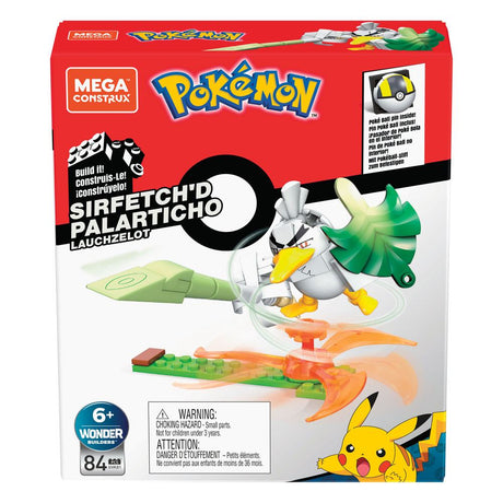 MATTEL Pokémon Mega Construx Medium Lauchzelot 10cm