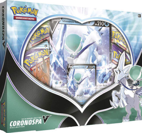 Pokémon SWSH06 - Schaurige Herrschaft - Schimmelreiter-Coronospa-V Box - deutsch
