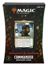 D&D Adventures in the Forgotten Realms - Commander-Deck - Draconic Rage - englisch
