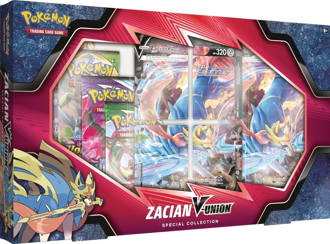 Pokémon SWSH07 - Evolving Skies - V Union Box Zacian-V-UNION - englisch