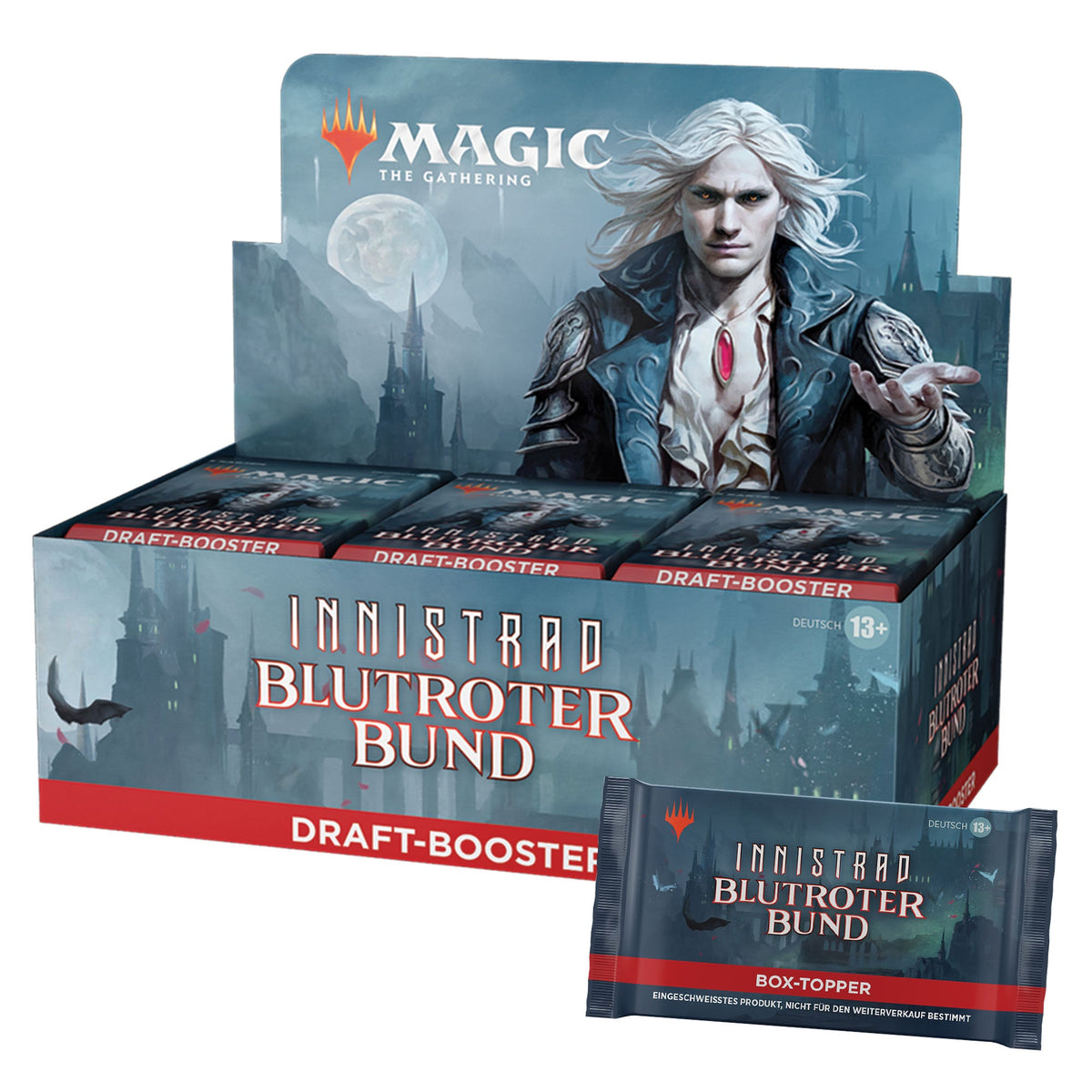 Innistrad: Blutroter Bund - Draft-Booster Display (36 Booster) - deutsch