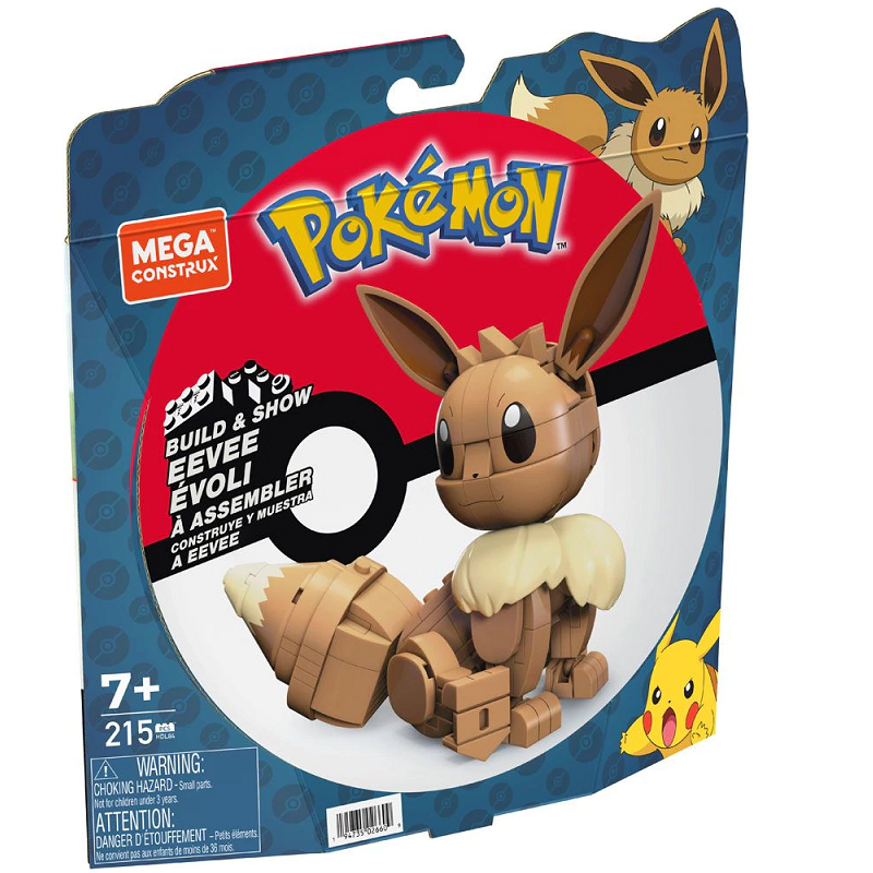 MATTEL Mega Construx Pokémon Build & Show Eevee (Evoli)