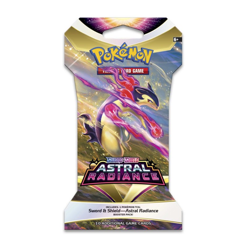Pokémon SWSH10 Sword & Shield Astral Radiance- Sleeved Booster - englisch