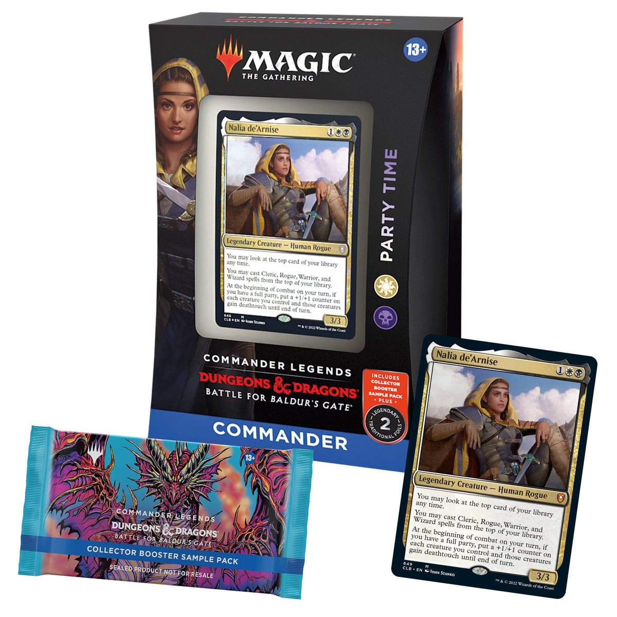 Commander Legends: Battle for Baldur's Gate - Commander Deck - Party Time - englisch