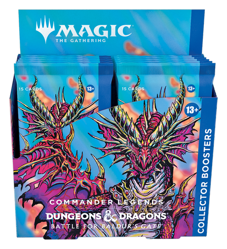 Commander Legends: Battle for Baldur’s Gate - Collector Booster Display (12 Booster) - englisch