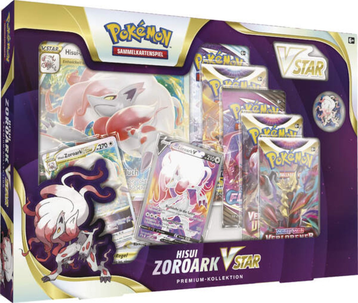 Pokémon - Hisui Zoroark-VSTAR Premium-Kollektion - deutsch
