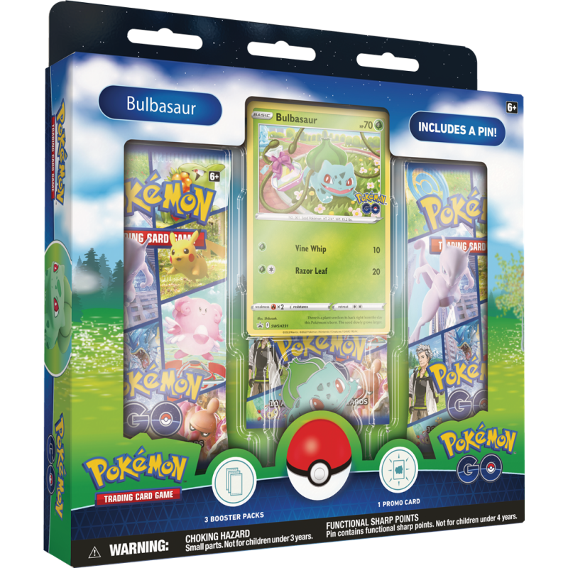 Pokémon - Pokémon Go Pin Box - Bulbasaur - englisch