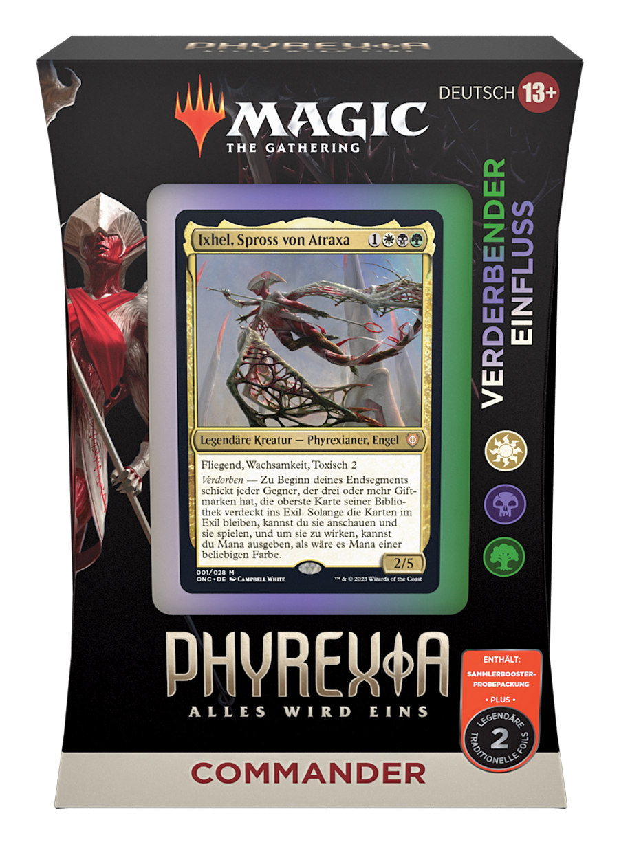Phyrexia: Alles wird eins - Commander Deck - Verderbender Einfluss - deutsch