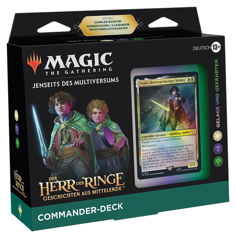 Der Herr der Ringe: Geschichten aus Mittelerde Commander Deck Gelage und Gefährten - deutsch
