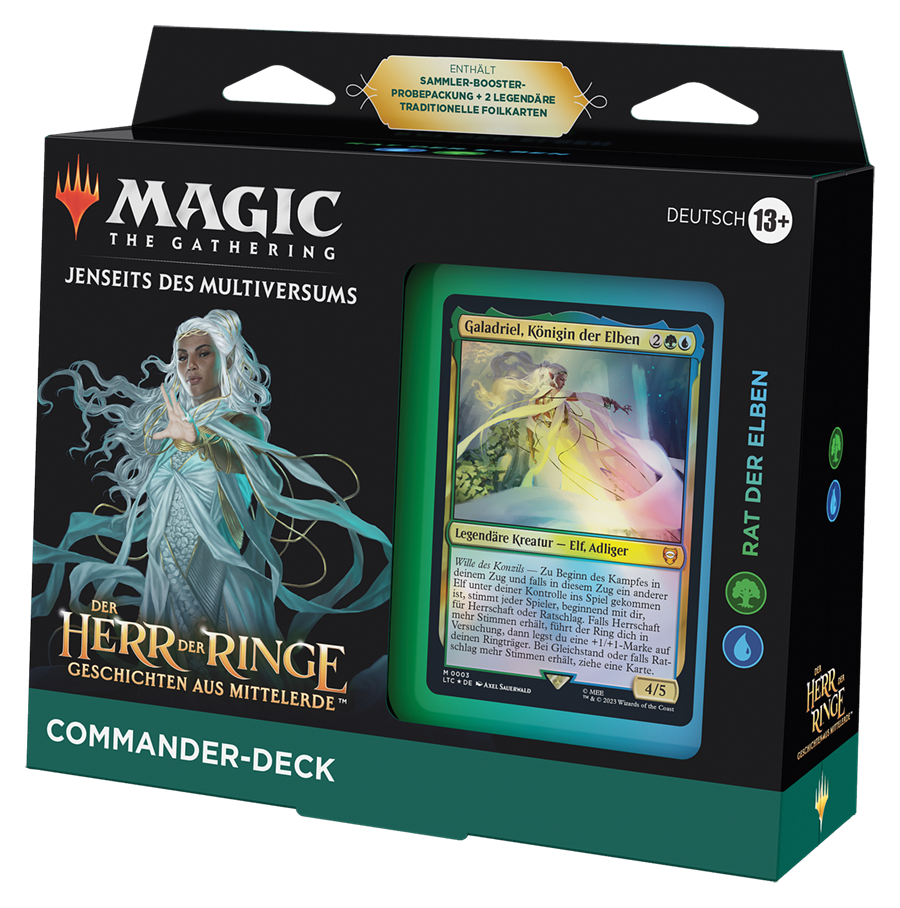 Der Herr der Ringe: Geschichten aus Mittelerde Commander Deck Rat der Elben - deutsch