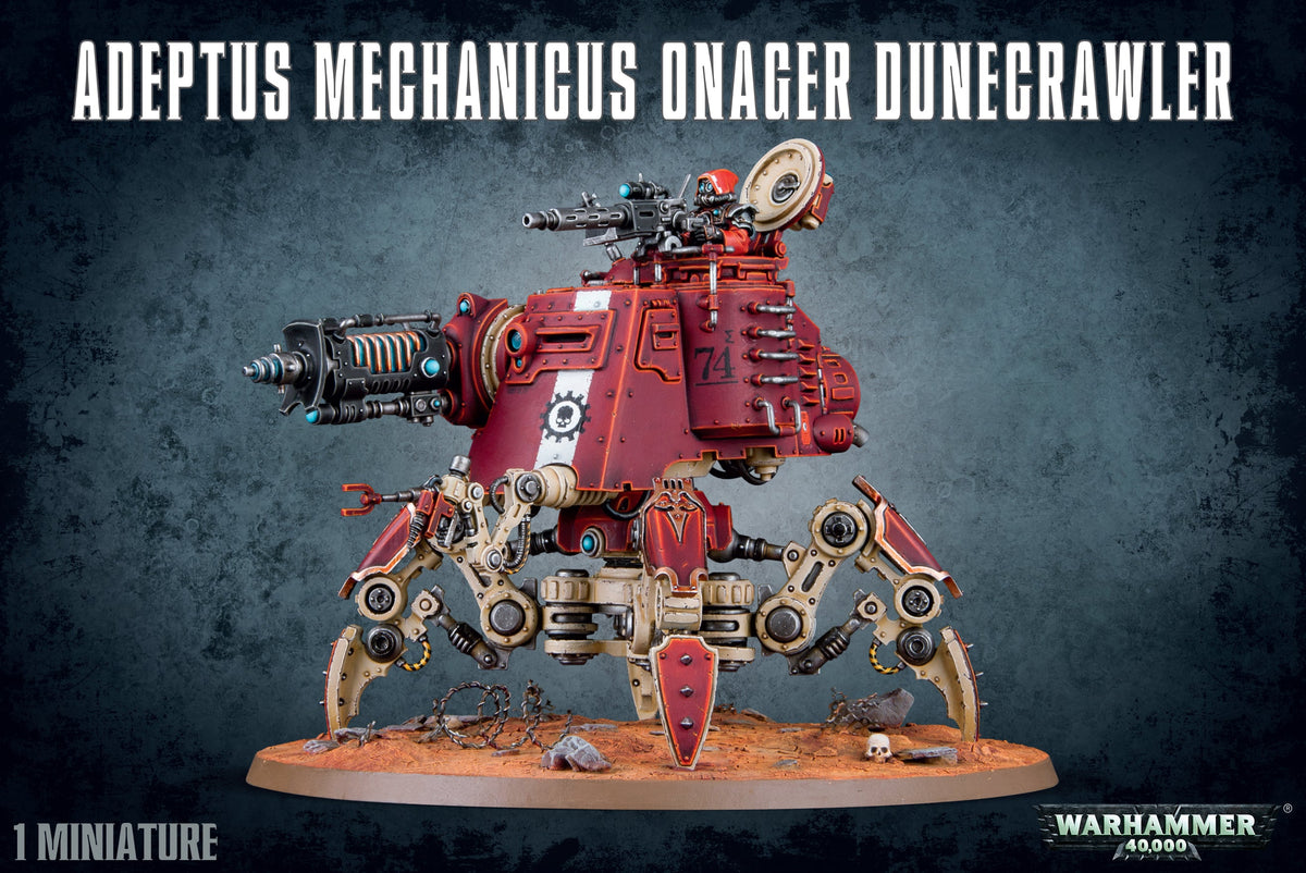 Warhammer 40.000 Adeptus Mechanicus Onager Dunecrawler