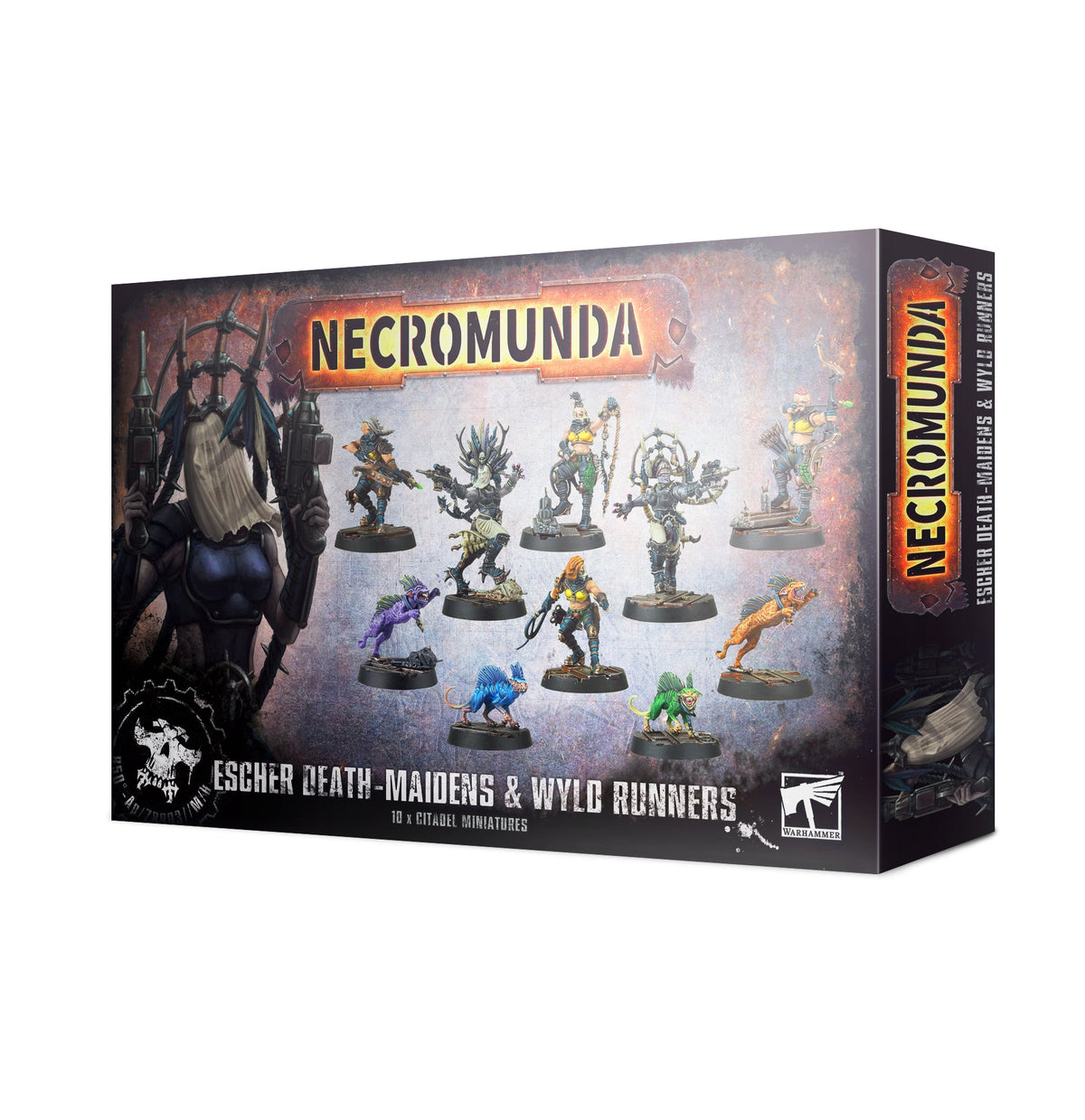 Necromunda Escher Death Maidens and Wyld Runners