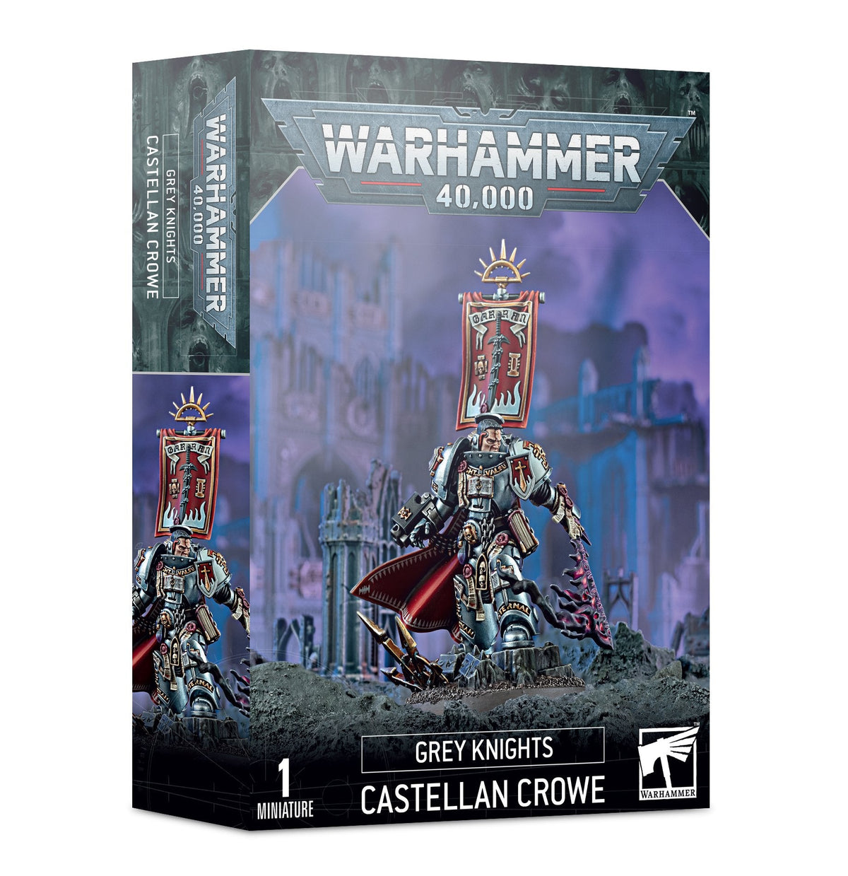 Warhammer 40.000 Grey Knights Castellan Crowe