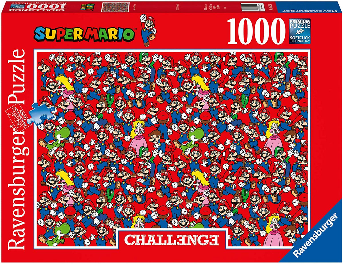 Super Mario - Challenge Puzzle 1000 Teile