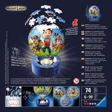 3D Puzzle-Ball - Nachtlicht - Paw Patrol