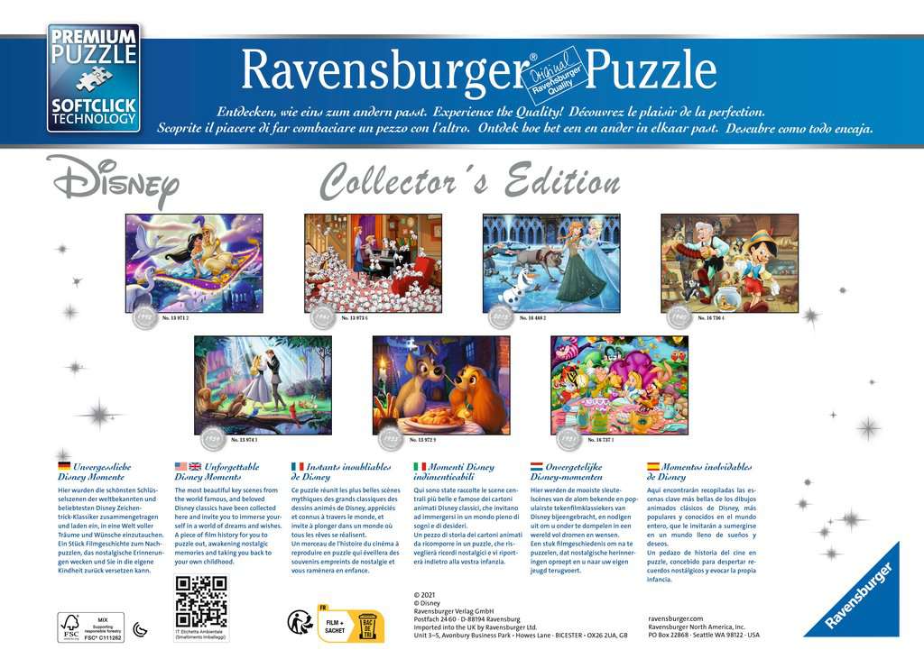 Disney - Aladdin Puzzle - 1000 Teile