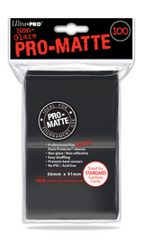 Ultra Pro - Black Pro-Matte Sleeves (100)
