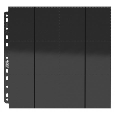Ultimate Guard 24-Pocket Quad Row Pages Side Loading Schwarz (10)