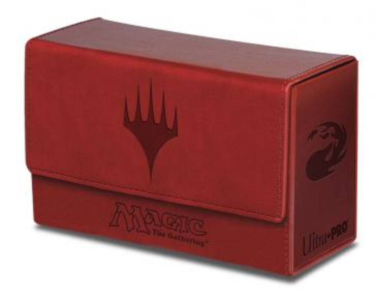 Dual Flip Box Red Mana for Magic (Matte Finish)