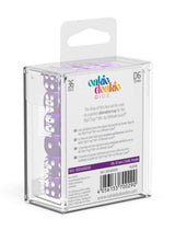 Oakie Doakie Dice W6 Würfel 12 mm Solid - Lila (36)