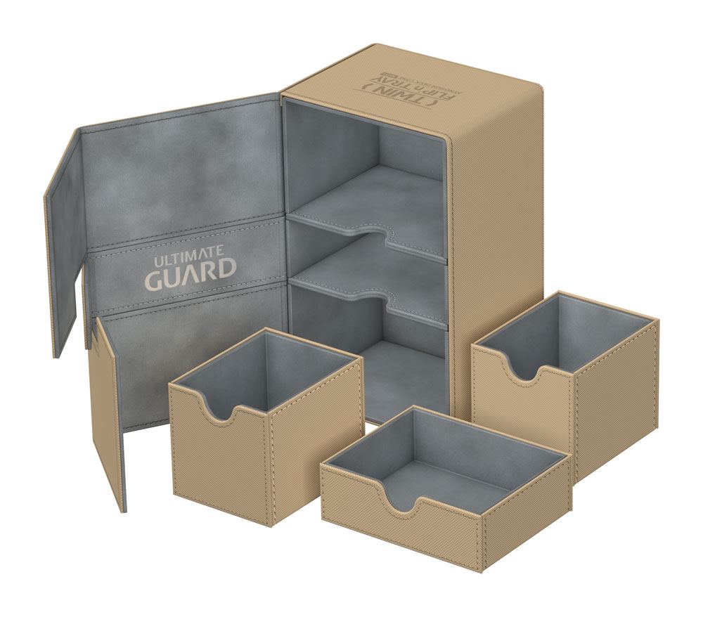 Ultimate Guard Twin Flip'n'Tray 160+ XenoSkin Sand