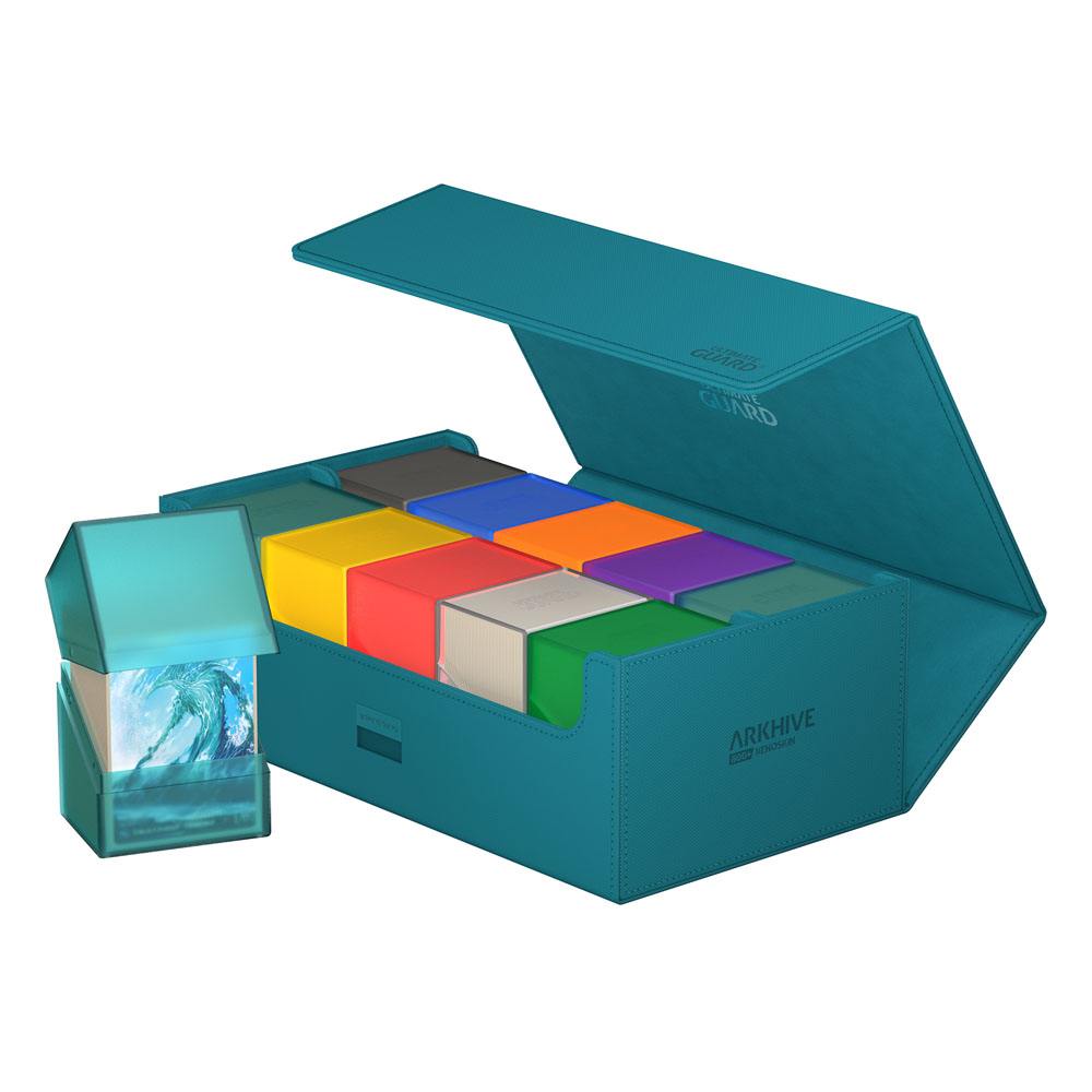 Ultimate Guard Arkhive 800+ XenoSkin Monocolor Petrolblau