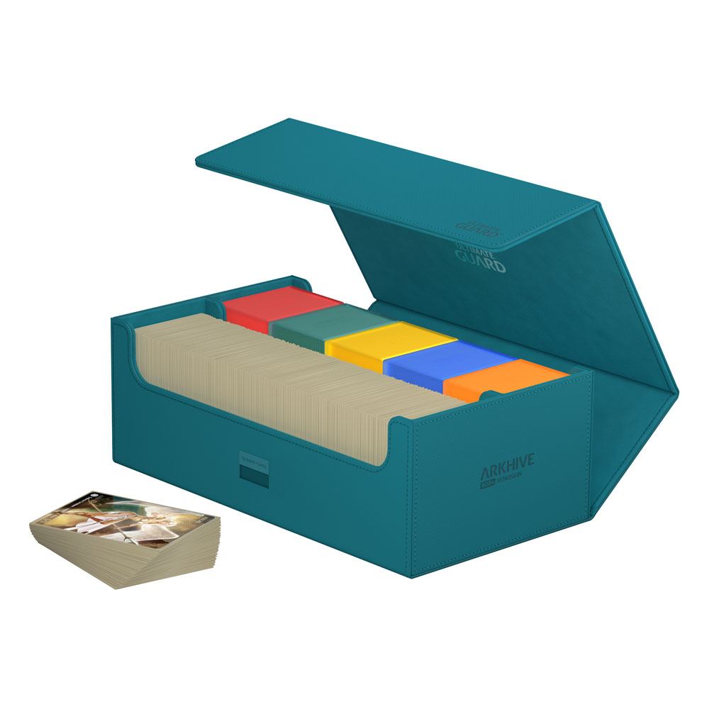 Ultimate Guard Arkhive 800+ XenoSkin Monocolor Petrolblau