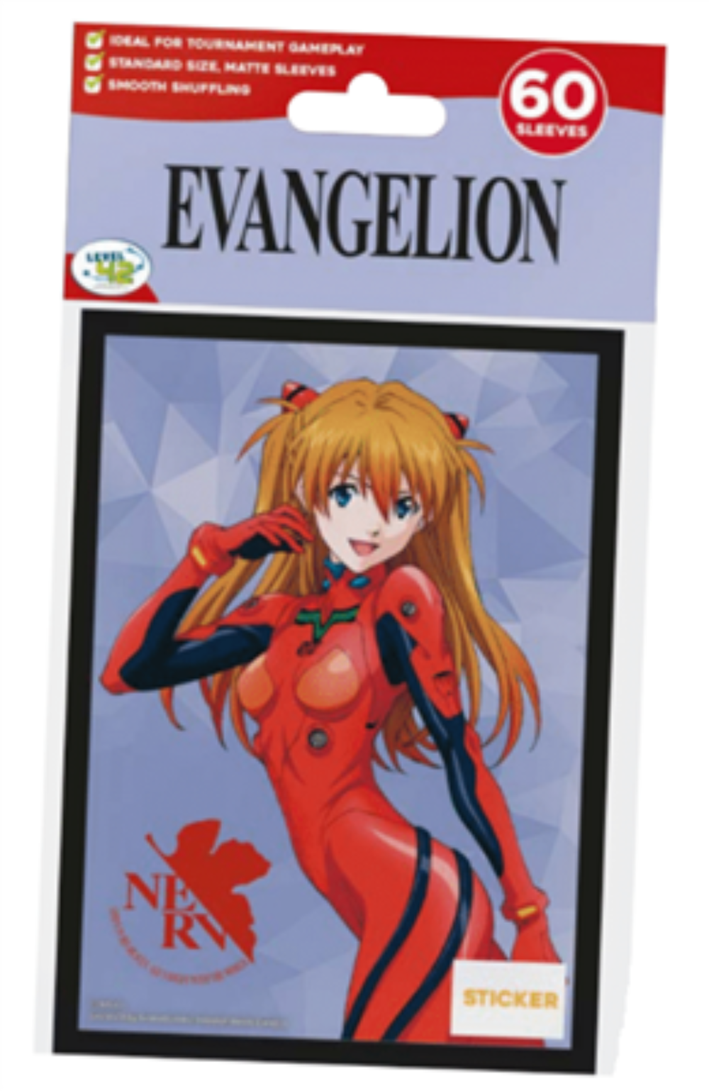 Evangelion Sleeves - ASUKA (60 Sleeves)