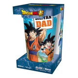DRAGON BALL SUPER - Large Glass - 400ml - SAIYAN DAD