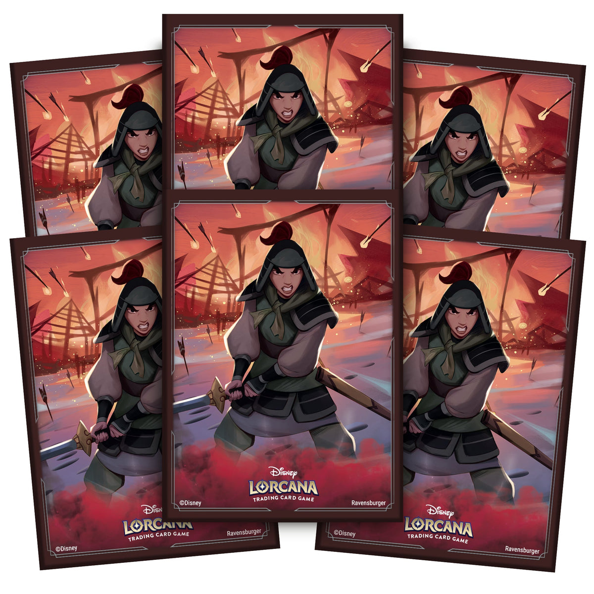 Disney Lorcana - Kartenhüllen "Mulan"