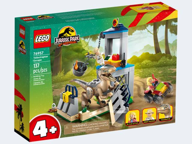 LEGO Jurassic World Flucht des Velociraptors