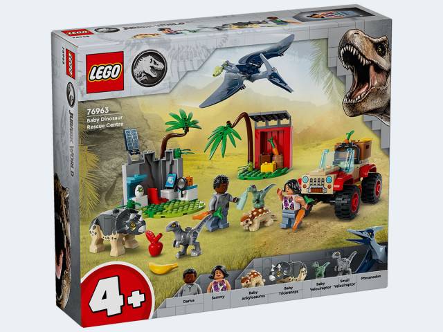 LEGO Jurassic World Rettungszentrum für Baby-Dinos
