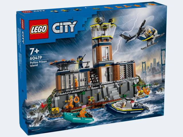 LEGO City Polizeistation auf der Gefängnisinsel