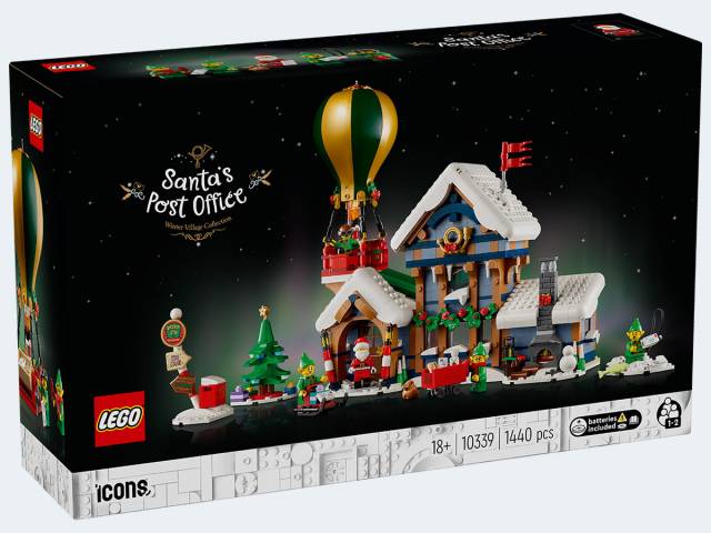 LEGO Icons Postamt des Weihnachtsmann