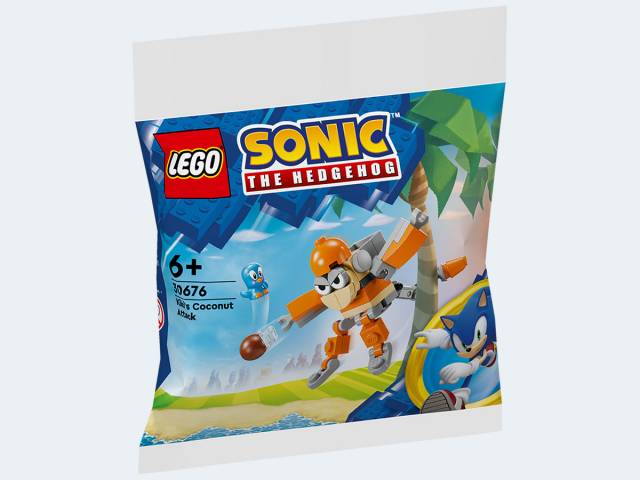 LEGO Polybag Sonic KikisKokosnussattacke