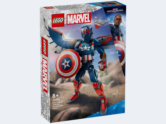 LEGO Marvel New Captain America Baufigur