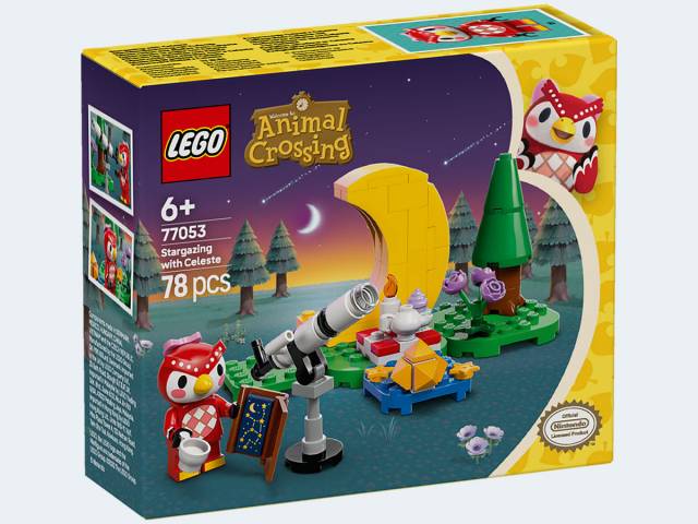 LEGO Animal Crossing Sternbeobachtung mit Eufemia