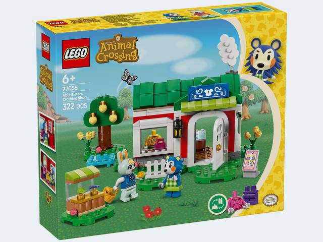 LEGO Animal Crossing Die Schneiderei d Schwestern
