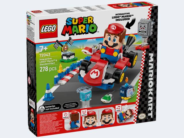 LEGO Super Mario Kart Interaktiver Mario & Kart