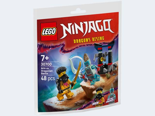 LEGO Polybag Ninjago Arins Duell mit Drachenmens.