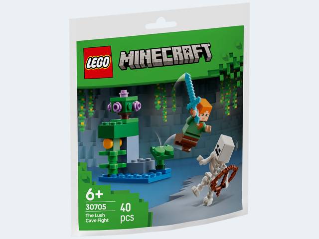 LEGO Polybag Minecraft Showdown i.d. üppigen Höhle