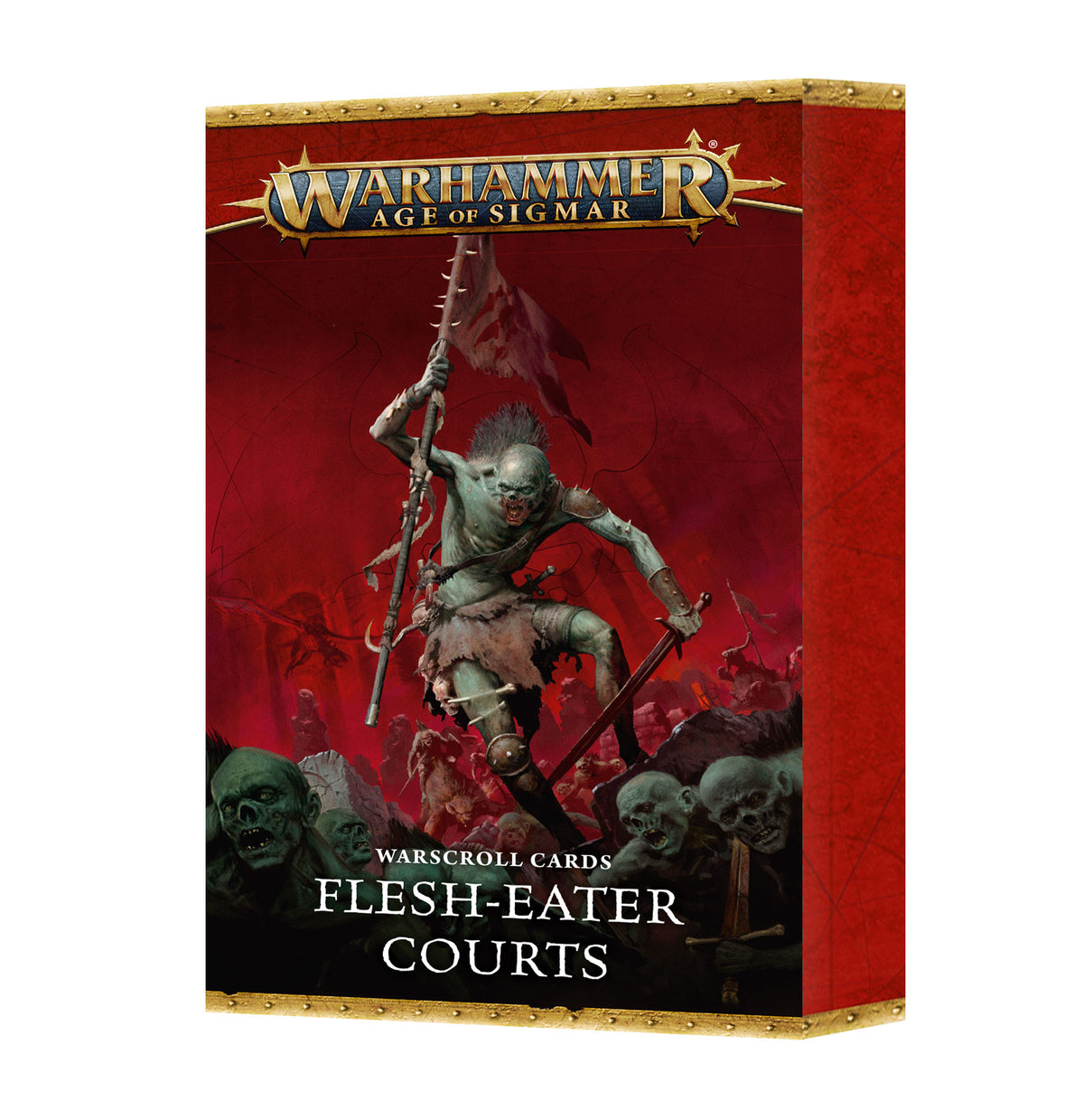 Wahammer Age of Sigmar Warscroll Cards Flesh-Eater Courts (EN)
